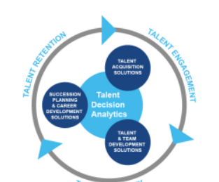 The Harrison Talent Life Cycle: talent acquisition, talent and team development, succession planning and career development, all around Talent Decision Analytics